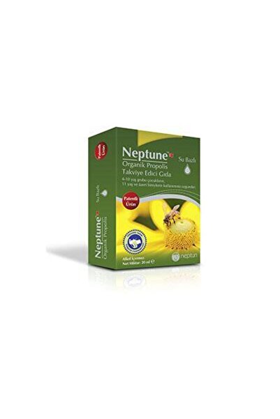 Neptune Organik Su Bazlı Propolis 20 ml Damla