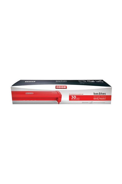 COOK Bass-Cut Stretch Film 30x30 m Red