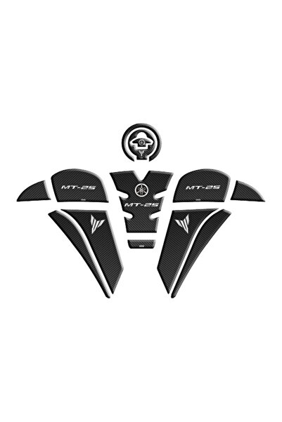 Gogo Yamaha Mt25 2020 - 2023 Uyumlu Tank Pad Set 007