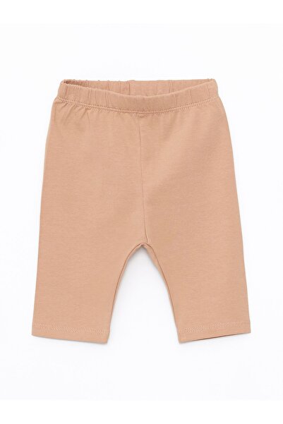 LC Waikiki Crew nyakú virágmintás kislány blúz és leggings 2db-os készlet