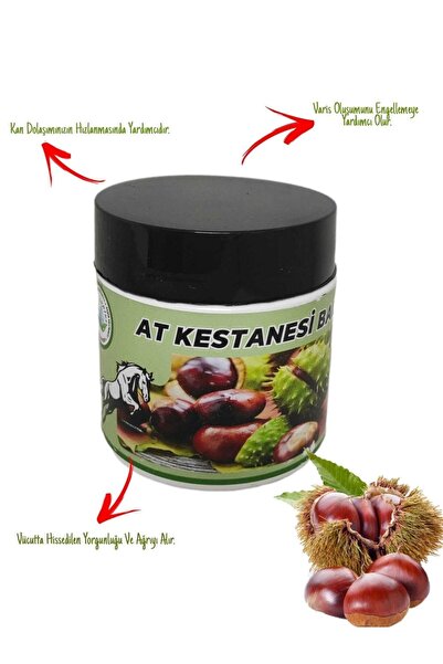 NURSİMA LİFE 500 مل بلسم كستناء الحصان مع خلاصة الزعتر