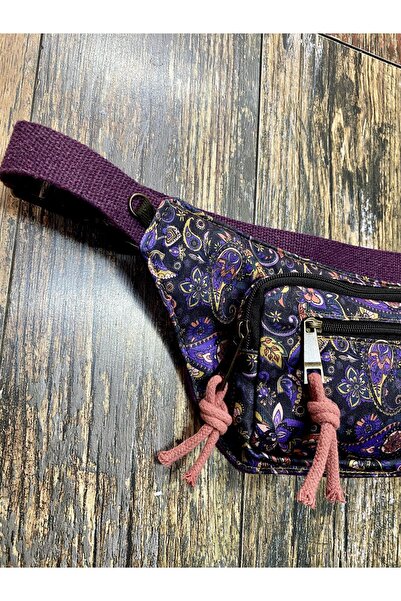 Street Bag Bohemian Ethnic Patterned Unisex Shoulder and Waist Bag - Daily Travel Use