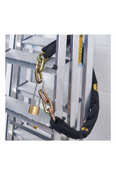 Yale 50mm Adjustable Brass Padlock - Steel Ring, Double Locking, 3 Keys