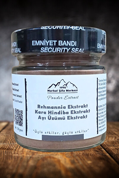 Nurbal Şifa Merkezi Rehmannia, Kara Hindiba, Ayı Üzümü Ekstrakt 120 Gr Bbrk