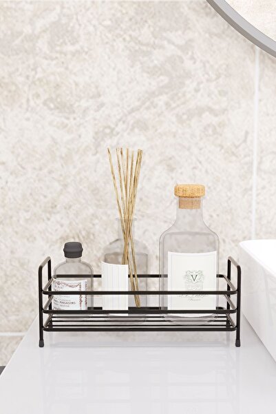 EVA METAL TASARIM Banyo Mutfak Organizer Düzenleyici Raf Kozmetik Takı Stand Baharatlık Dolap Içi, Tezgah Üstü Metal