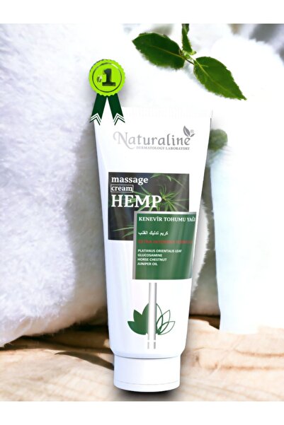 Naturaline Hemp Cream Massage Cream Kenevir Kremi