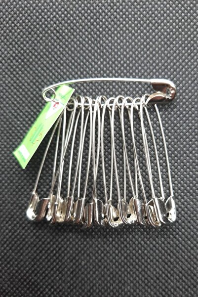 Seagull Çengelli Iğne 4,5 Cm 12 Adetli Çelik Çatal Iğne (1 SET) No 4