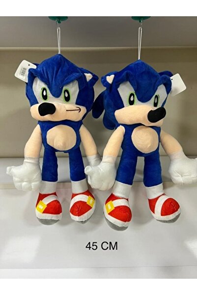RAMO'S STORE Sonic Boom Büyük Boy Kirpi Sonic Figür Peluş Oyuncak 45 Cm