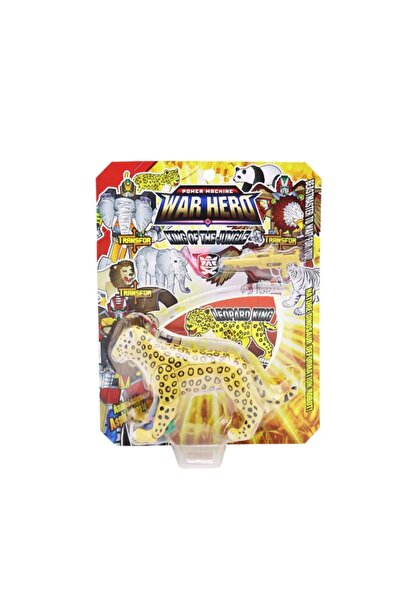 RAMO'S STORE Oyuncak Robota Dönüşen Savaşçı Leopar