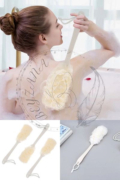 BEYZANA Long Handle Sponge - Bathroom