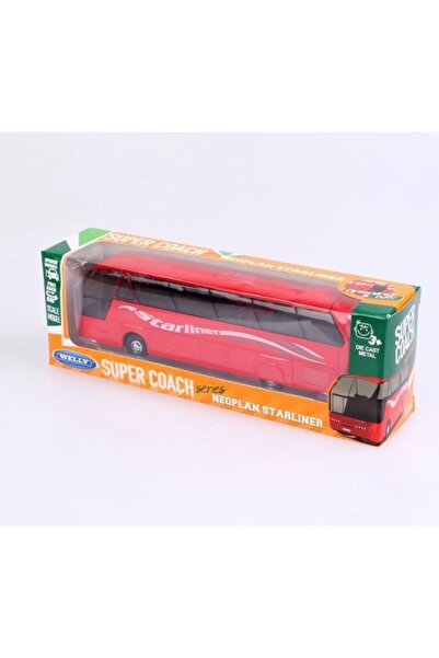 RAMO'S STORE Neoplan Starliner Otobüs Diecast Kolesiyon Metal Model Welly Kap...