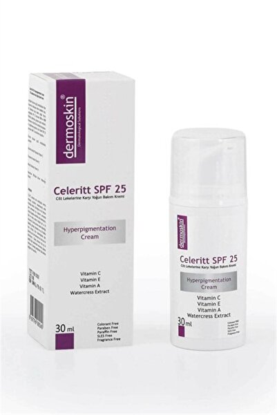 Dermoskin Celeritt Krem Cilt Lekelerine Karşı Spf25 30 ml