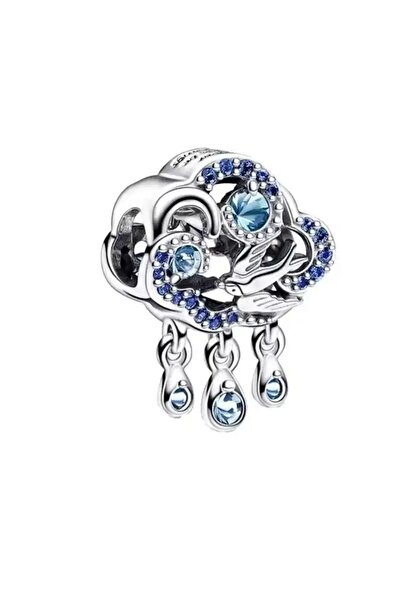 asaf Bulut ve kırlangıç charm | gümüş kaplama