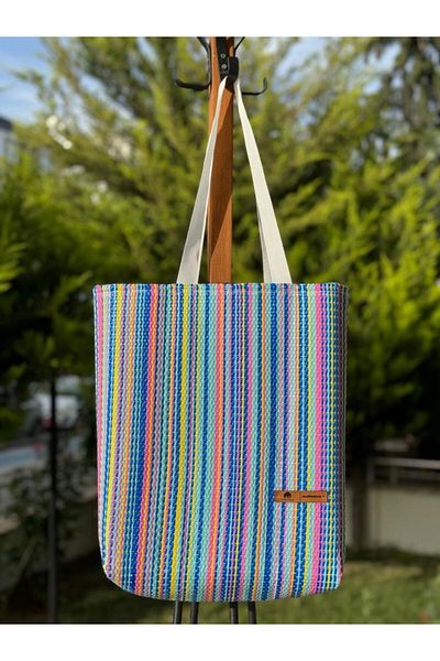 CRAFT HOME Beach Bag - Colorful Large