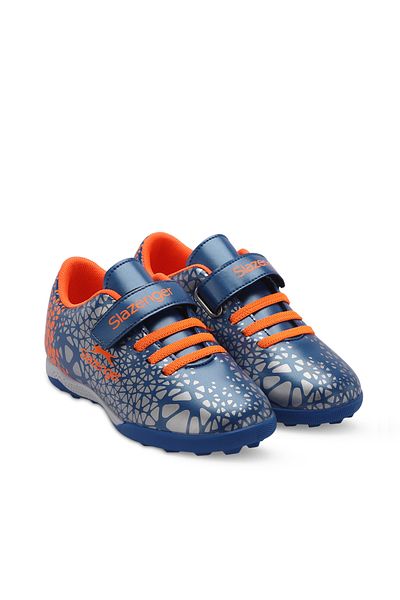Slazenger Unisex Children's Football Shoes - CRYSTAL Saks Blue