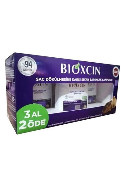 Bioxcin 300 ml Black Garlic Shampoo - Buy 3 Get 2 (139.80 TL LABELED)