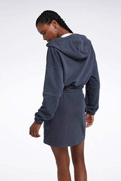 Reebok IMELDA FZ Mavi Kadın Eşofman Üstü