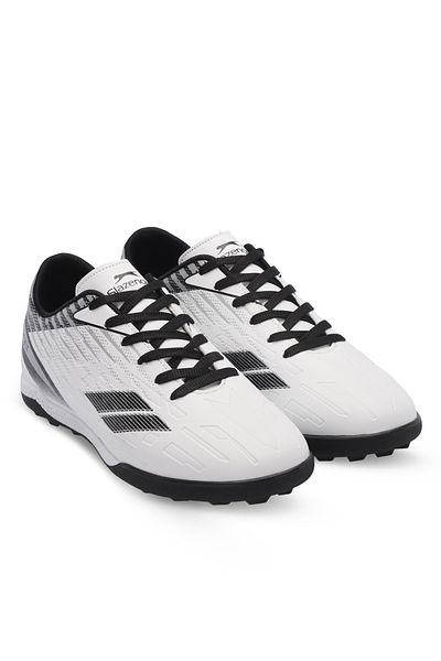 Slazenger Ανδρικά παπούτσια ποδοσφαίρου CAMBLY Λευκά Μαύρα