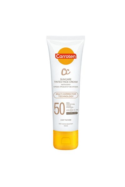 Carroten High Protective CC SPF50 Colored Face Sunscreen - 50ml