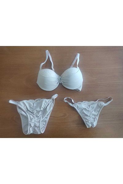 enmodaiçgiyim Σετ σουτιέν 3 τεμαχίων Luxury Stone Push Up