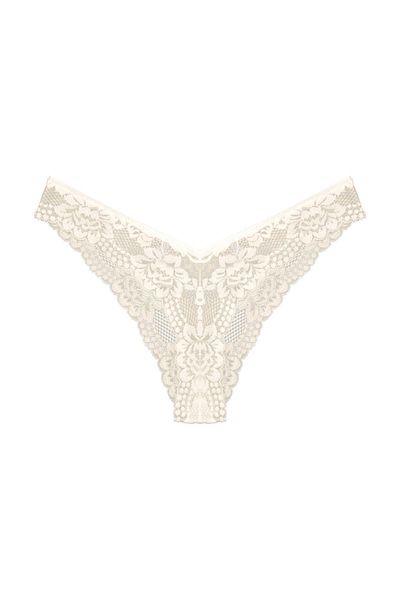 Zena Lace High Waist Brazil Thong Women's Panties