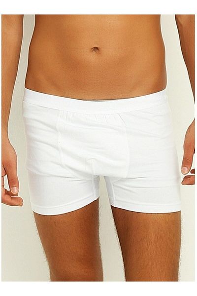 TekYıldız Ανδρικά μποξεράκια White Modal Lycra