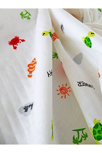 femmstore Multi-Purpose Muslin Blanket 90x90 Cm Organic Summer