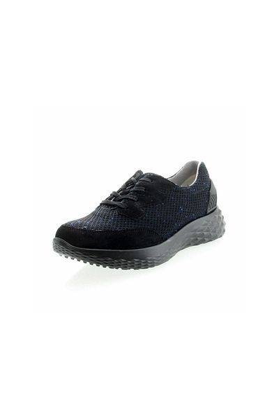 Waldläufer Schnürschuh schwarz
