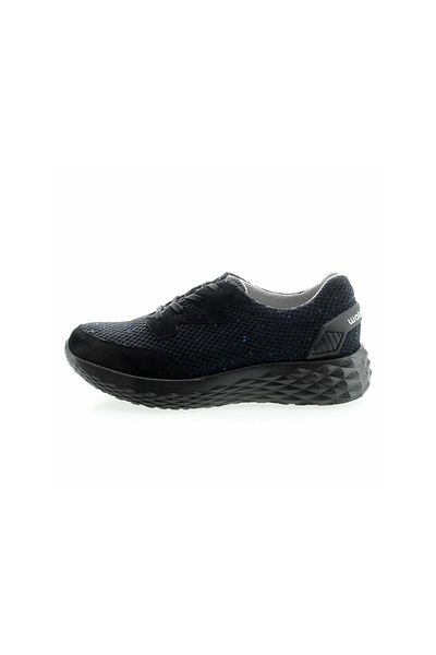 Waldläufer Schnürschuh schwarz