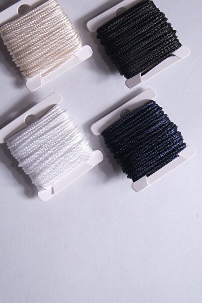 Eskişehir hobi sanat 5 Metre 6 Renk 1 Mm Paraşüt Ipi (TOPLAM 30 METRE) Makrome Bileklik Kolye Takı Tasarım Saç Örgü Ipi