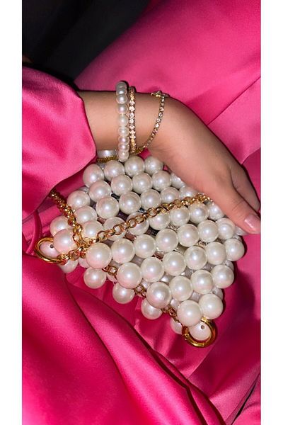 SAMSA Pearl Bag Bead Bag Pearl Bag