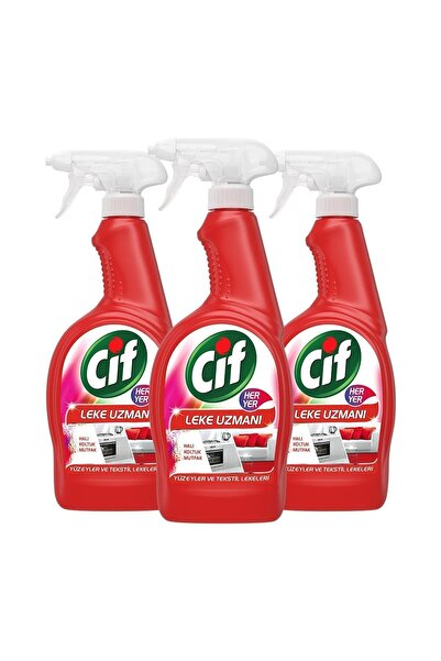 Cif Sprey Yüzey Ve Kumaş Lekeleri Için Leke Uzmanı 750 ml X3