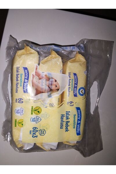 Jenny & Willy Jenny&willly sesitive ıslak bebek havlu