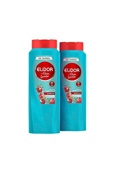 Elidor Gün Boyu Hacimli Saçlar Saç Bakım Şampuanı By Elvin Levinler 650 ml X2