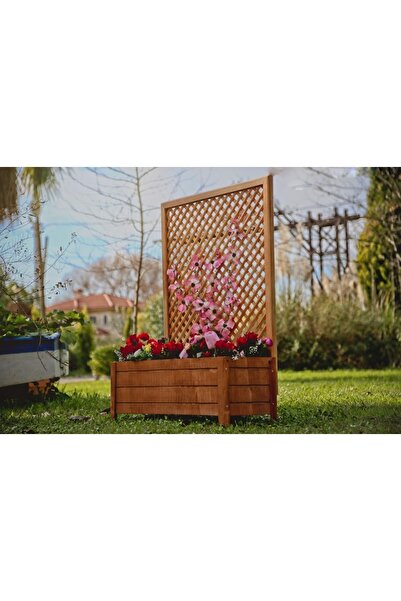 MANDU Ahşap Sarmaşık Saksı