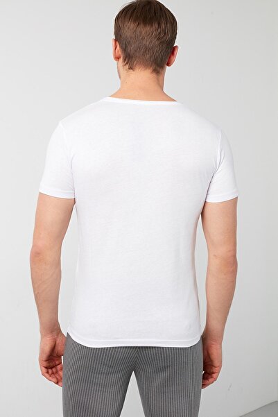 Buratti 100% βαμβακερό ανδρικό μπλουζάκι με λαιμόκοψη με λαιμόκοψη 5412001