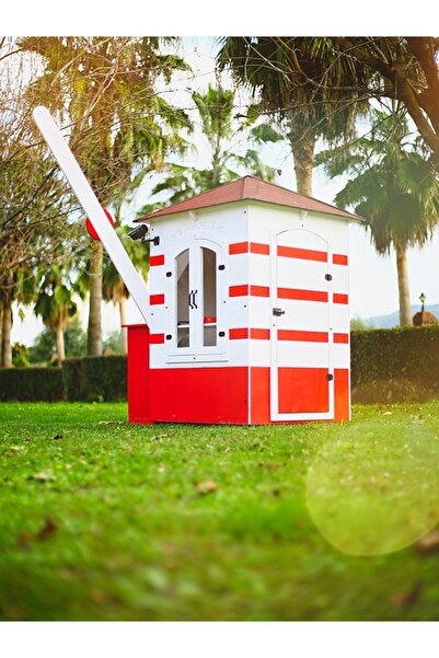 MANDU Bariyerli Ahşap Güvenlik Kulübesi (Bekçi Kulübesi)