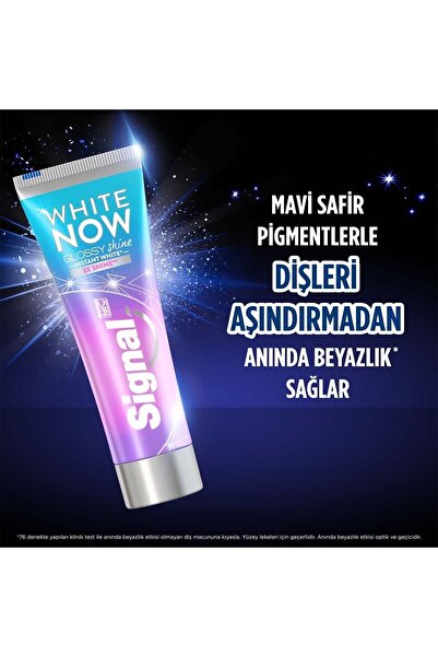 Signal White Now Glossy Shine Diş Macunu 75 ml