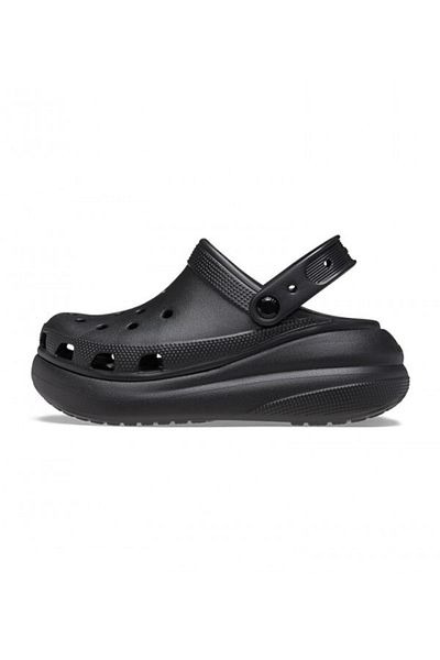 Crocs Γυναικείες μαύρες παντόφλες Classic Crush Clog 207521 -1