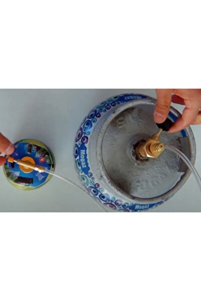 NURGAZ KAMP Kamp Kartuşu Tekrar Dolum Seti Piknik Tüpü Için ( Dar Çember )