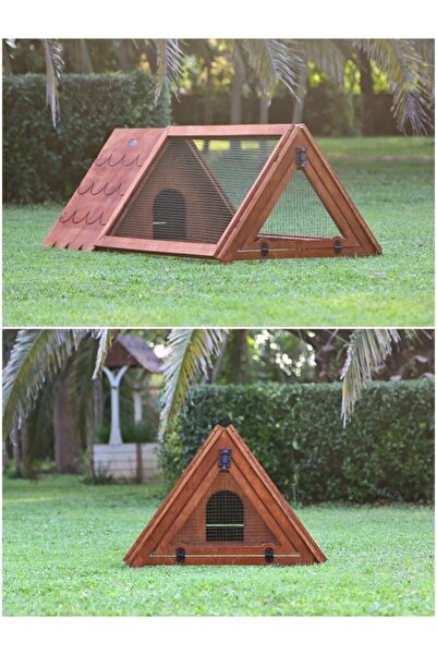 MANDU Ahşap Tavşan Evi Küçük Boy