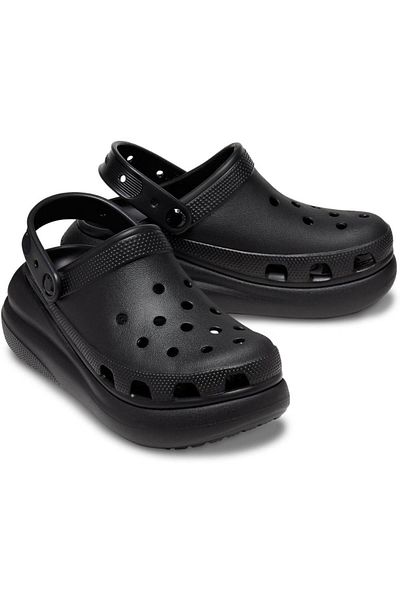 Crocs Papuci de damă Crush Clog negri 207521 -001