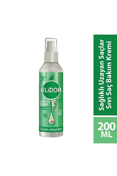 Elidor Superblend Liquid Hair Care Cream Healthy Growing Hair Strengthening and Nourishing Care 200 ml