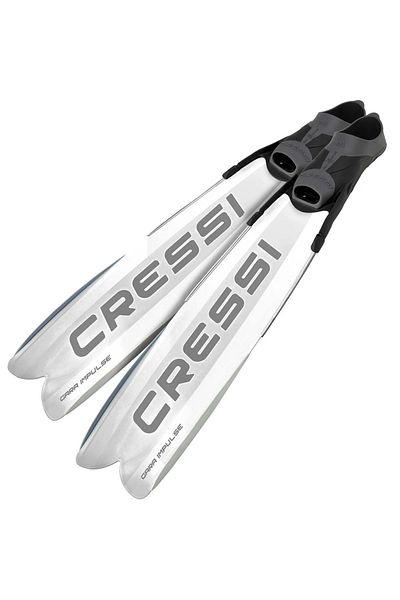 Cressi Gara Turbo Impulse White Diving Pallet - 46-47
