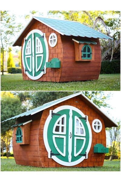 MANDU Ahşap Çocuk Oyun Evi (playhouse) Hobbit