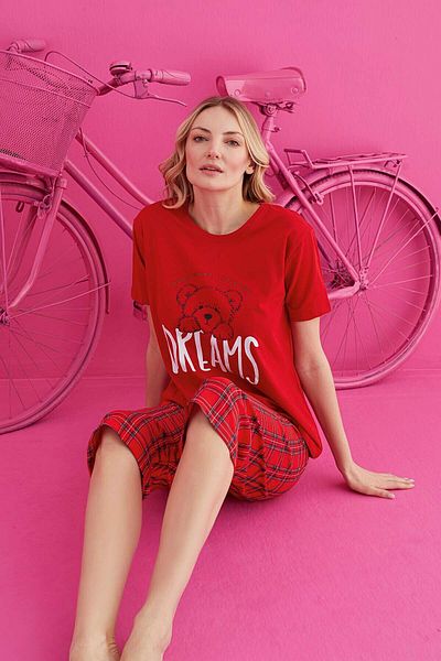 ELİTOL Lycra Cotton Capri Set