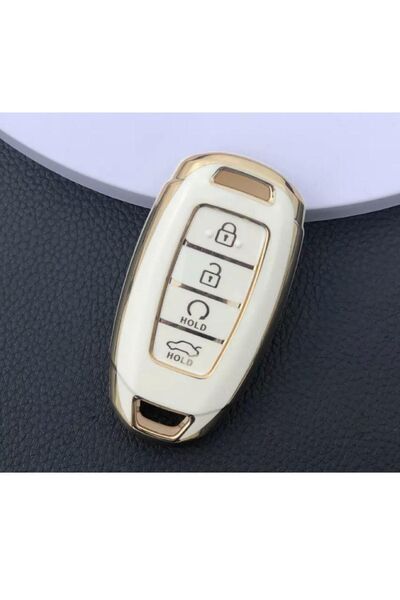 ŞENYILDIZ AKSESUAR غطاء حماية المفتاح الكهربائي Hyundai Kona - 4 مفاتيح، انظر...