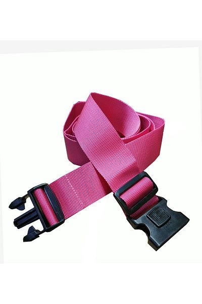 Kemer Dünyası Custom Long Size Suitcase / Luggage Safety Belt Fuchsia