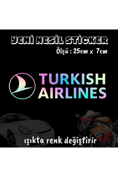 Fresh قطعتان من ملصقات السيارات ذات تأثير الهولوغرام للكتابة التركية - متوافق...