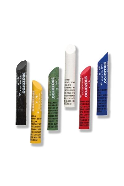 funworld Snazaroo Yüz Boyama Kalemi 6'lı